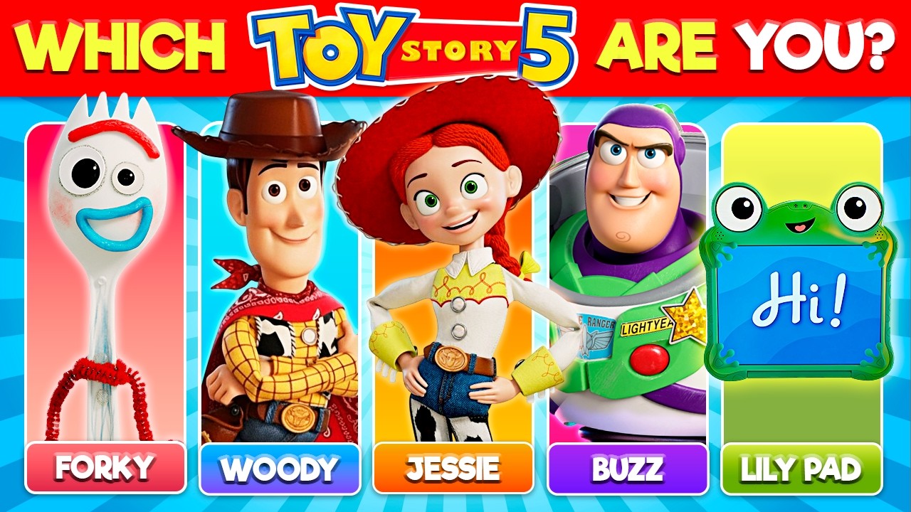 Which Toy Story Character Are You? 🤠  Toy Story 5 Personality Quiz