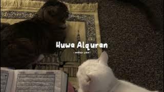 maher zain - huwa alquran // slowed