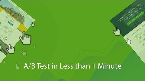 How to A/B Test a Landing Page in Under 1 Minute (WordPress)