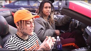 Lil Skies pulled up and caused a Car Accident