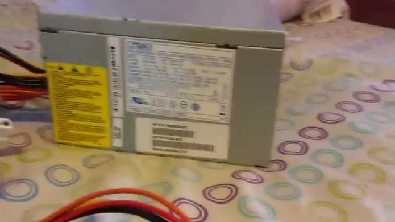 Fix your Dell A2010 Power Supply Failure with ATX PSU (Real Geeks don't need a Squad EP2) YouTube