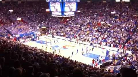 Rock Chalk Chant - KU vs MU 2011