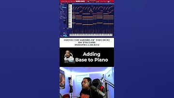 Adding Bass notes to the chord progression inside MPC software