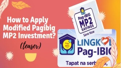 How to Invest in Pagibig MP2 Savings? (teaser) || Bryllez Channel
