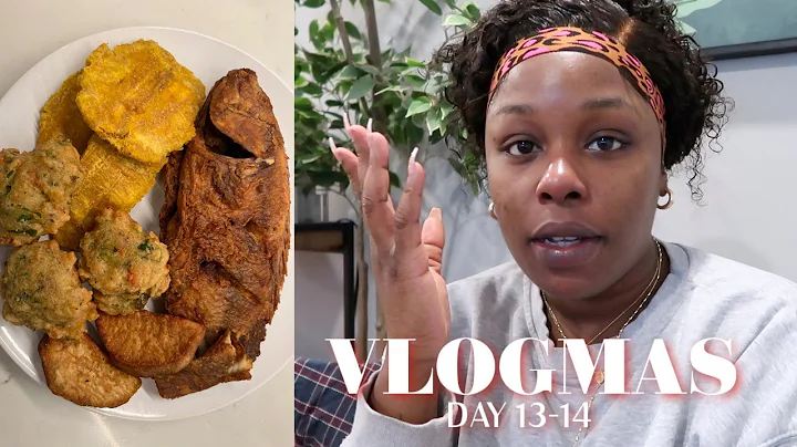 VLOGMAS DAY 13-14| ITS EITHER COVID OR THE FLU!  DOWN BAD! MAKE FRITAY WITH ME!