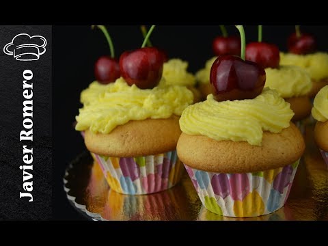 Cupcakes con buttercream de queso l Recetas de Javier Romero