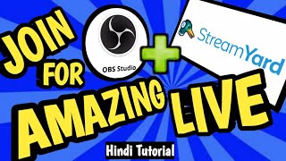 How To Connect OBS & Stream Yards for Doing Amazing Live Stream. Hindi Tutorial screenshot 3