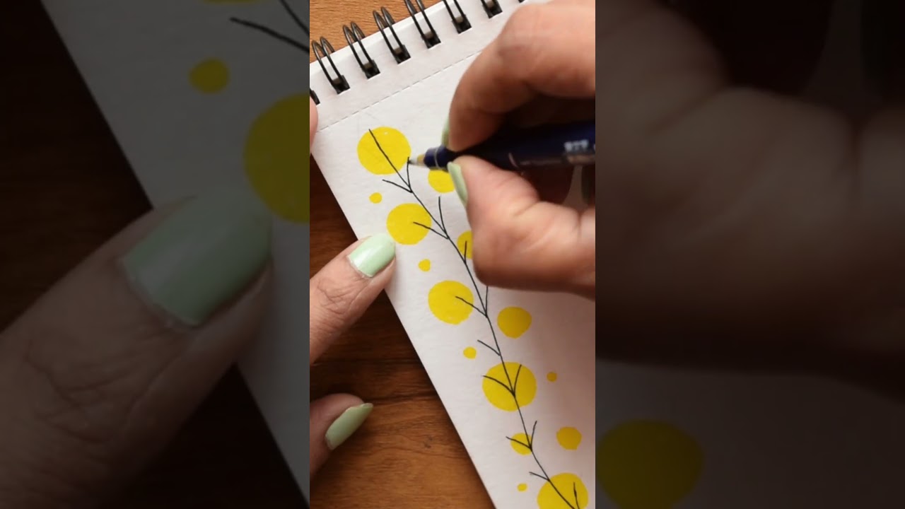 🌼Amazing Border Design for School Project | Border Design on Paper 🌼