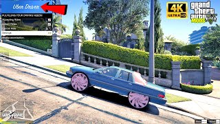 How to install Uber Driver Revamped (2022) GTA 5 MODS