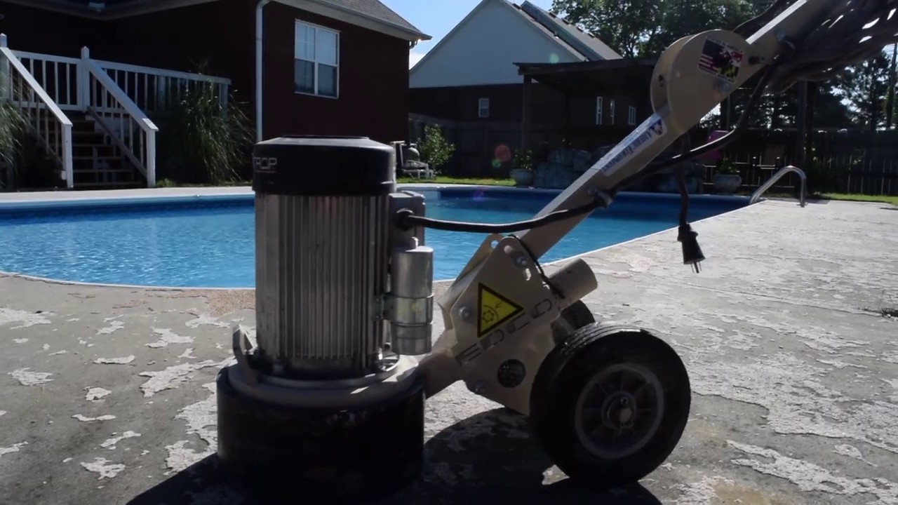 DIY Pool Deck Resurfacing With EDCO Grinder YouTube DIY Pool Deck Resurfacing With EDCO Grinder YouTube