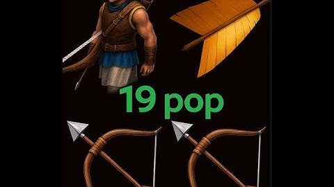 Build Order: Pop 19 Archers