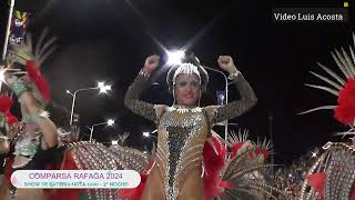 COMPARSA RAFAGA 2024 - SHOW DE BATERIA NOTA 1000 - 3º NOCHE