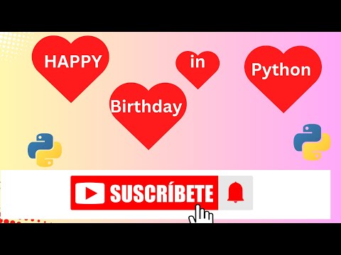 Best happy birthday wishes in python code #phython|| programming with sh