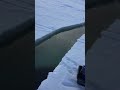 Вот это лунка! Зимняя рыбалка на Сахалине