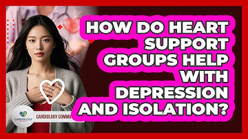 How Do Heart Support Groups Help With Depression And Isolation? - Cardiology Community