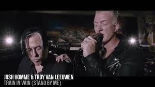 Video thumbnail of "Josh Homme & Troy Van Leeuwen - Train in Vain"