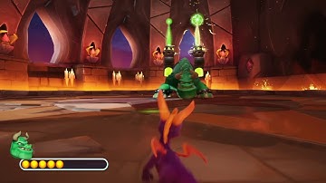 Spyro 2 Reignited Trilogy Gulp Boss Fight Perfect Run ( No Super Flame Breath Used )