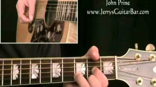 How To Play John Prine Please Don't Bury Me (preview only) chords