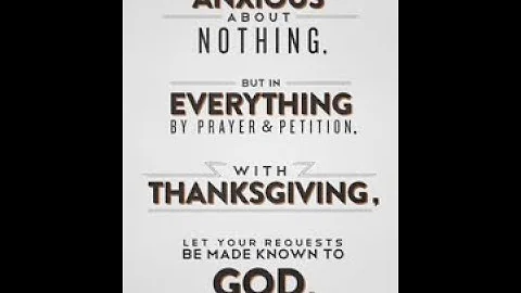 Thankfulness Over Neediness