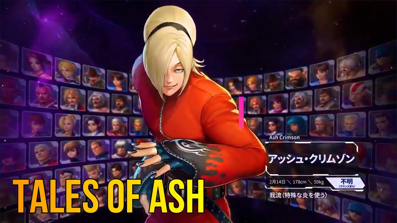 Kof All Stars Ash Crimson Time Attack By Shermieland