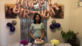 Jesicca’s birthday dinner and cake | birthday Part 2