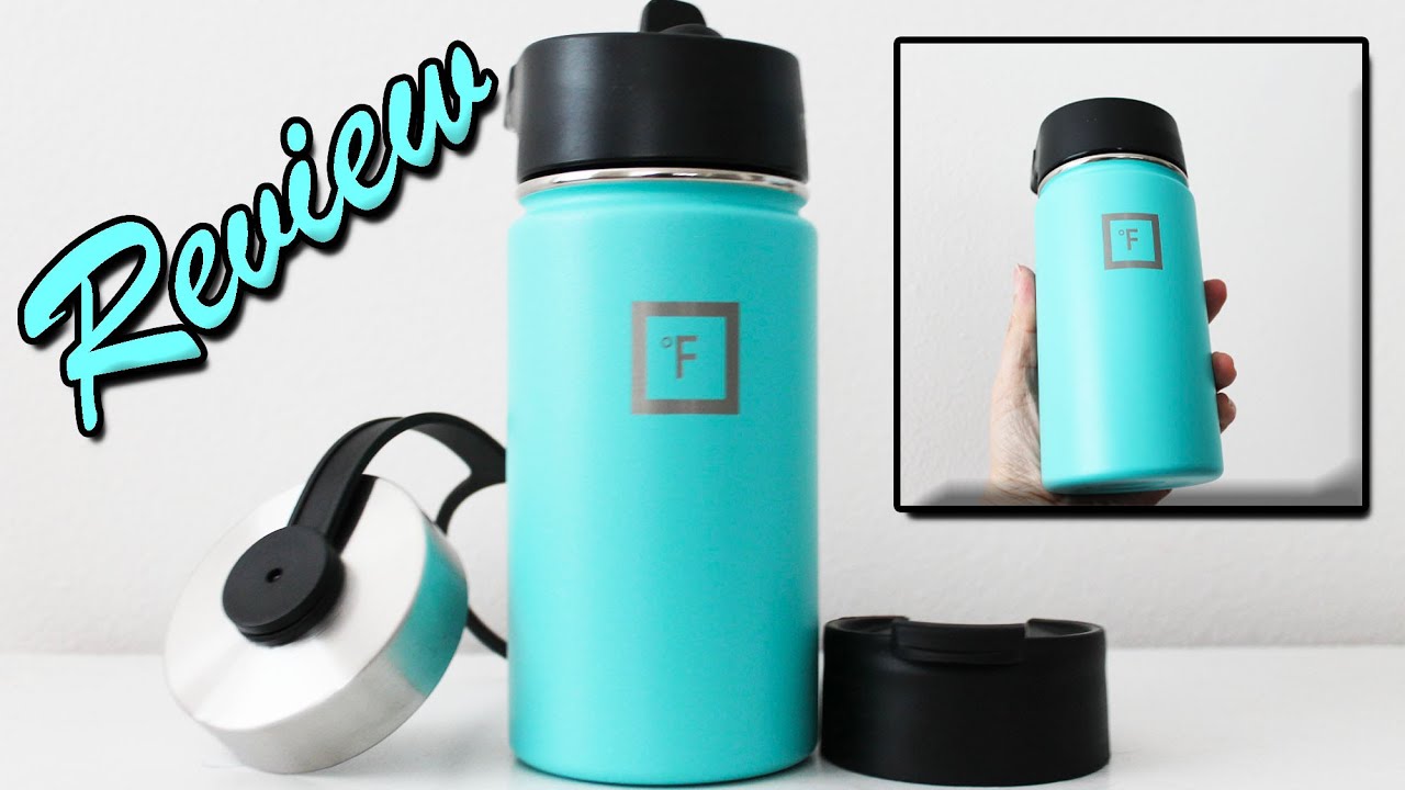 Iron Flask Sports Water Bottle (3 Lids) Stainless Steel Thermo Mug Review
