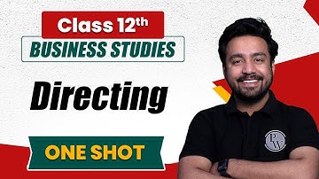 Directing in One Shot | Business studies Class 12th | Commerce Wallah by PW