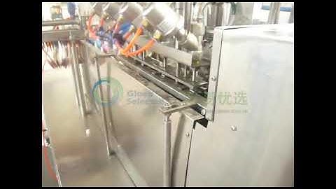 VD139B Economic Type Spout Pouch Filling Capping Machine +4 head+Auto Feeding