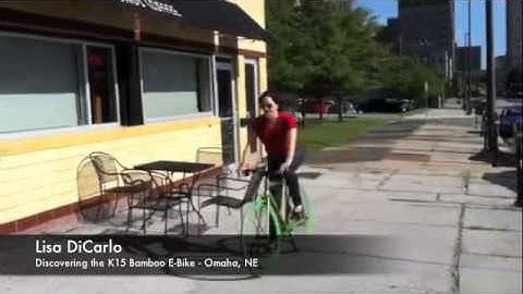 Elisa DiCarlo Takes K15 Bamboo E-Bike for Quikbyke Spin