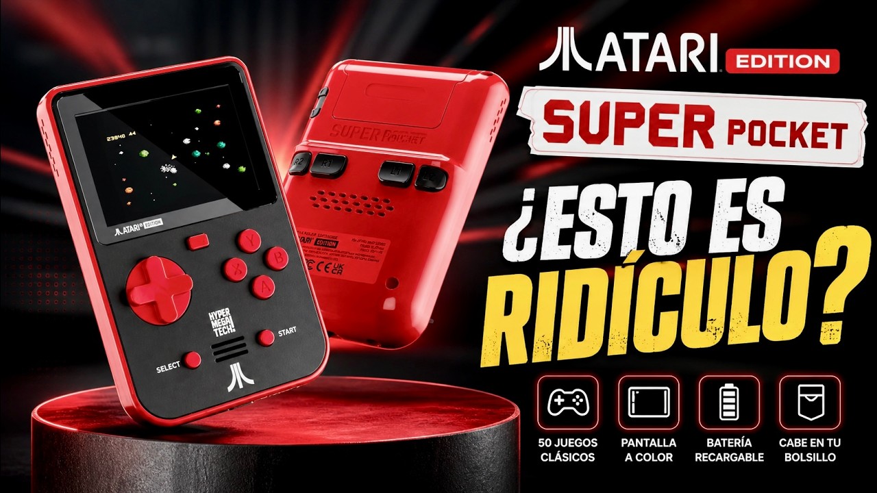ATARI EDITION SUPER POCKET: IS THIS RIDICULOUS?, Unboxing and