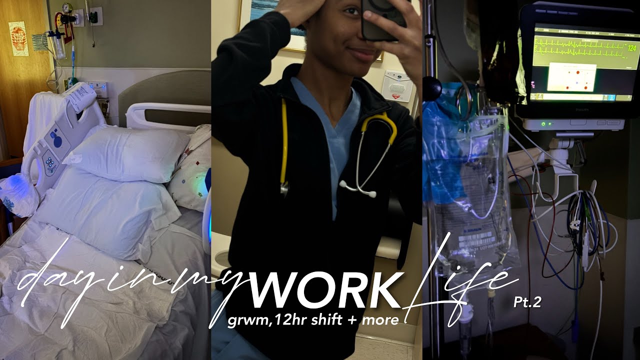 day in the life of a oncology tech CNA at a Hospital 🩺 12 hour night shift + more || Gabriel’s Diary