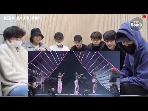 BTS REACTION TO BLACKPINK COACHELLA WK2 OPENING PINK VENOM KILL THIS LOVE