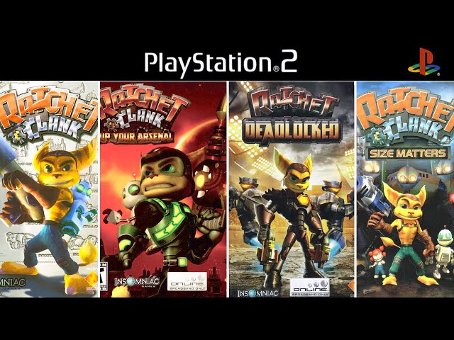 PlayStation Ratchet And Clank Games