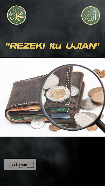 Renungan Harian - Rezeki itu Ujian #shorts