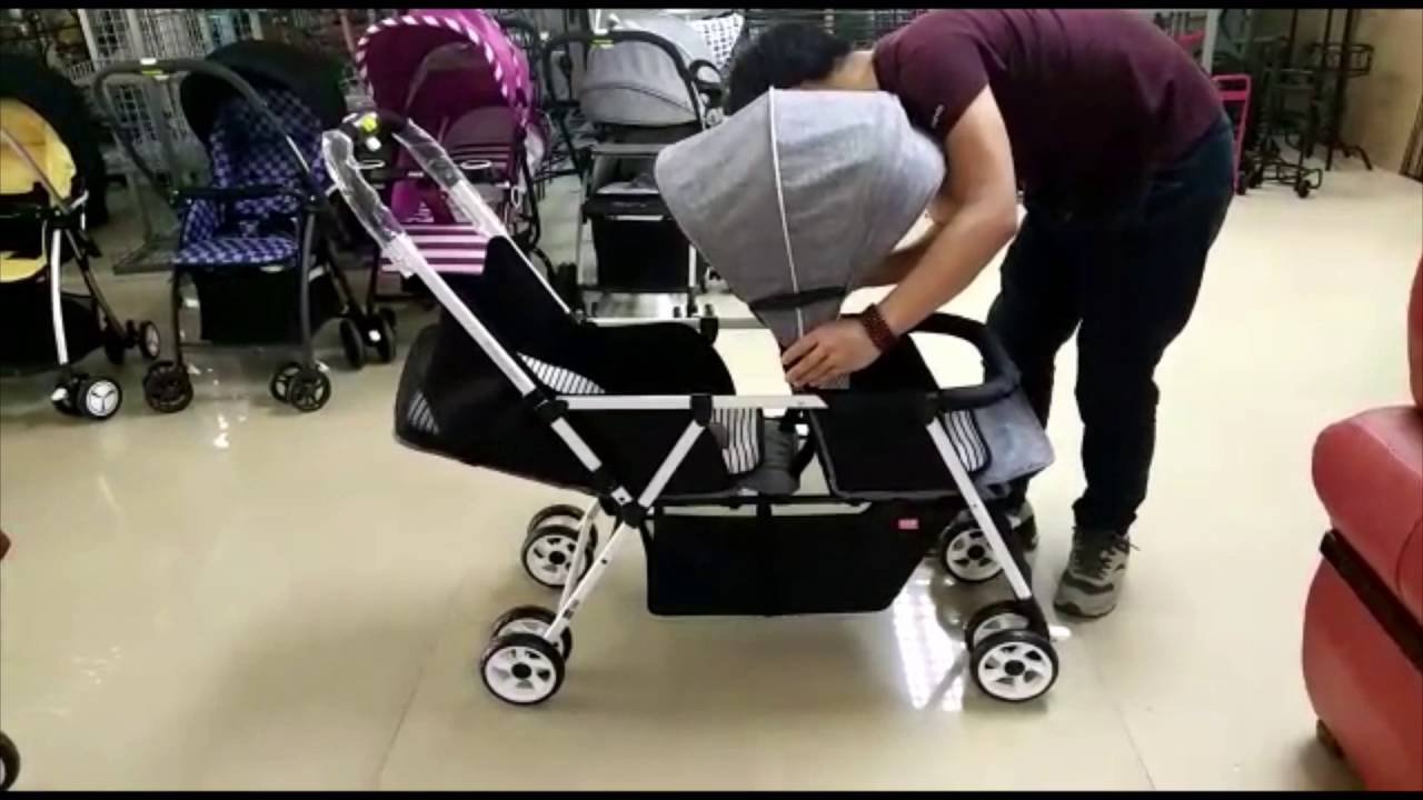 lightest double stroller