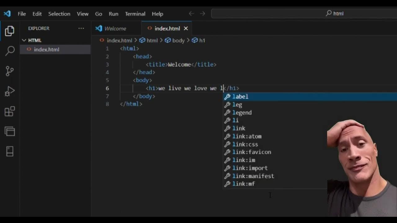 How to create Hello World with HTML - YouTube