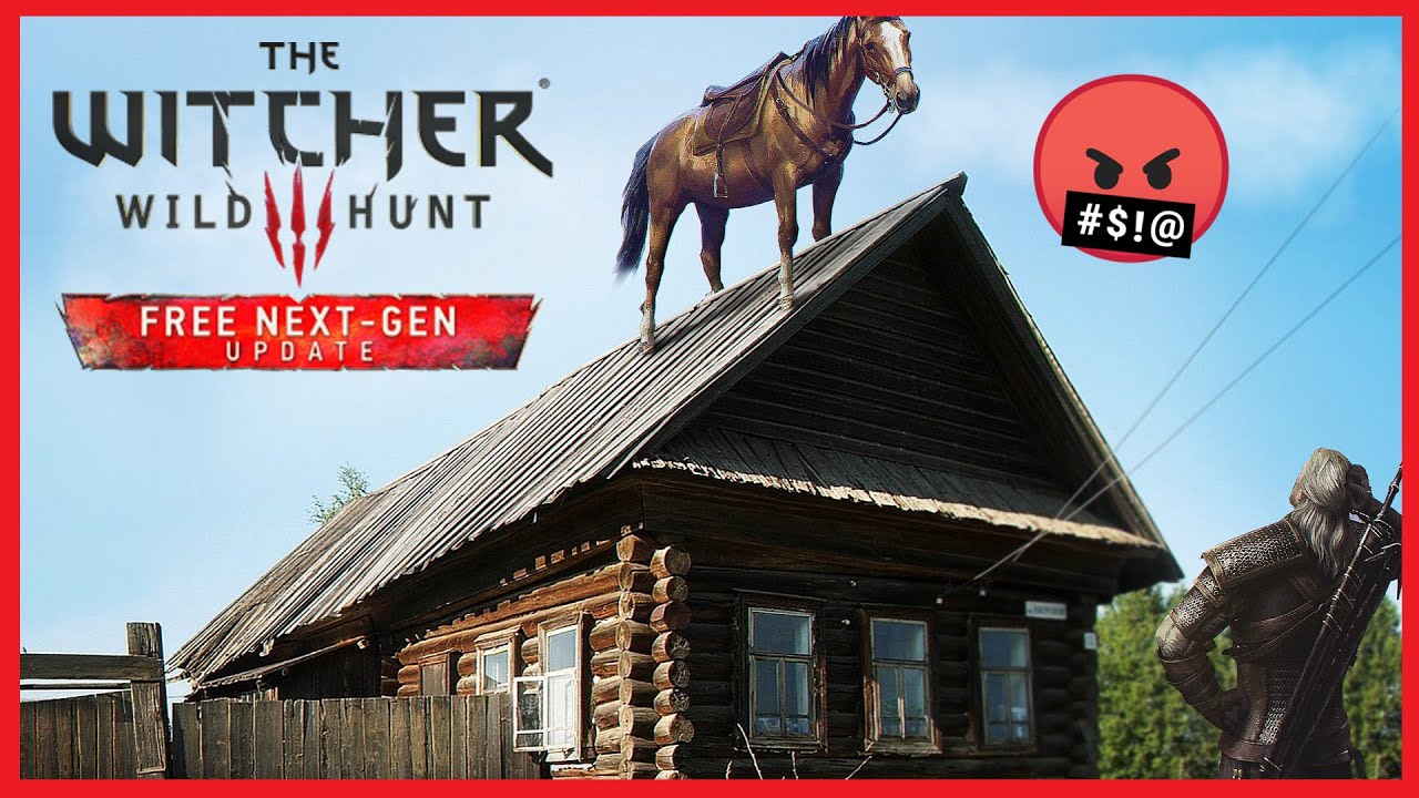 The Witcher 3 - Roach is the worst horse