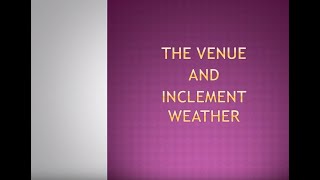 Venue & Inclement Weather National Western Complex Profile