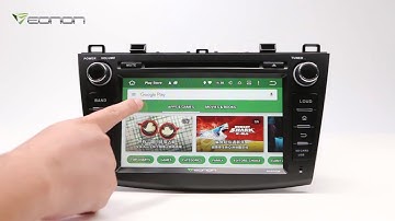 Eonon New GA6163F Mazda 3 Android 5.1 Car GPS - Using Google Map & Google PlayStore