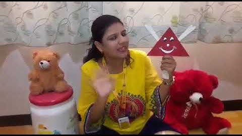 Learn About Triangle Shape |  Educational Video |  Preschoolers | Little Brooks