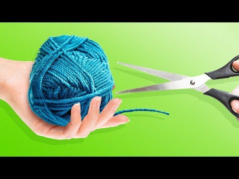 Video: Interessante Und Einfache Handarbeiten