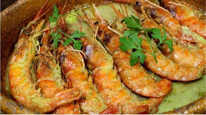 Langostinos al horno, la receta de langostinos mas facil del mundo