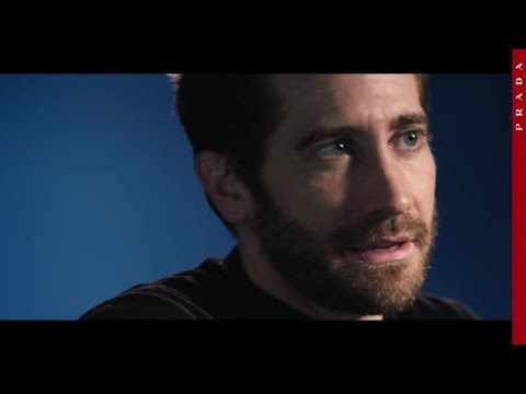 Jake Gyllenhaal Prada ad behind the scenes - YouTube