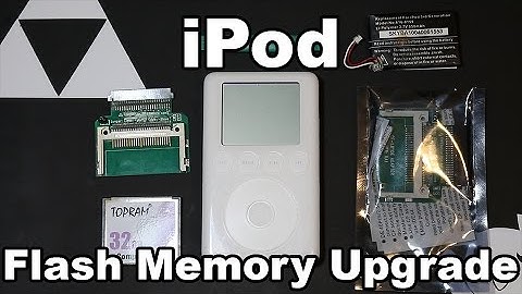 iPod (3rd Gen) Converted to Compact Flash