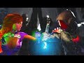 Injustice 2 - Starfire vs Red Hood All Intros, Clash Quotes And Supermoves
