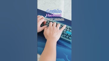 4 switches, one keyboard: TG67 💜