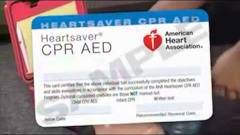 Online CPR/AED Video Intro