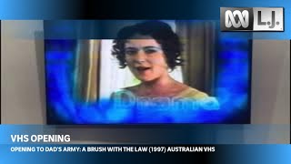 Opening to Dad's Army: A Brush with the Law (1997) Australian VHS