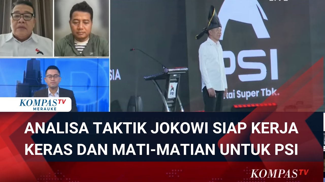 Ketua DPP PSI Bestari Barus dan Analisa Adi Prayitno Soal Jokowi Siap Kerja Mati Matian untuk PSI