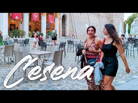 AWESOME CESENA. Italy - 4k Walking Tour around the City - Travel Guide. trends, moda #Italy